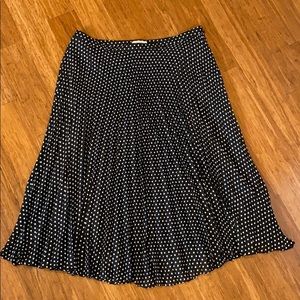 Loft Pleated Skirt